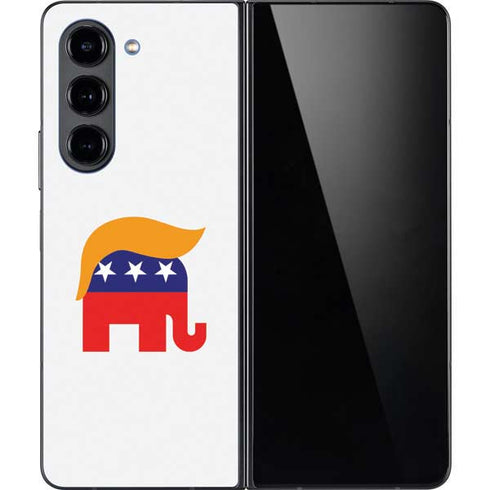 Republican Trump Hair Galaxy Z Fold5 5G Skin